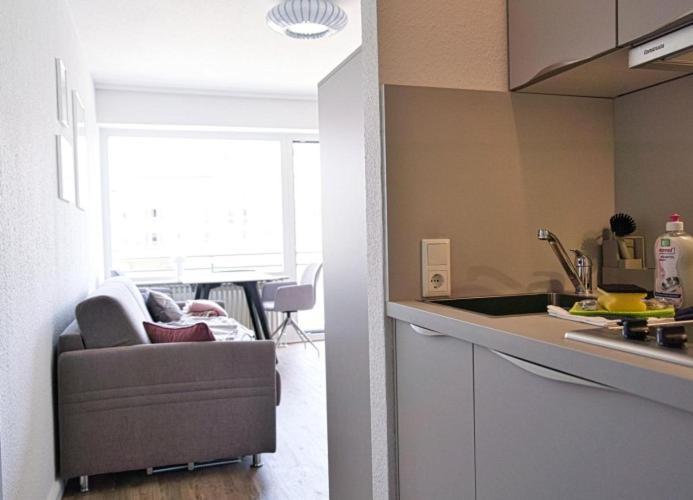 Seepferdchen - kuscheliges Apartment mit Meerblick-Balkon Wangerooge Exterior foto