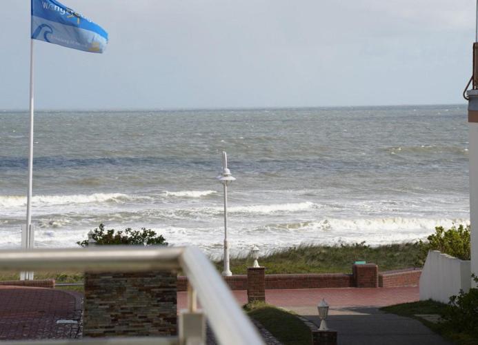Seepferdchen - kuscheliges Apartment mit Meerblick-Balkon Wangerooge Exterior foto